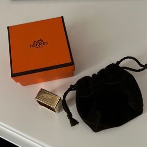 Hermes Bolduc scarf 90 ring